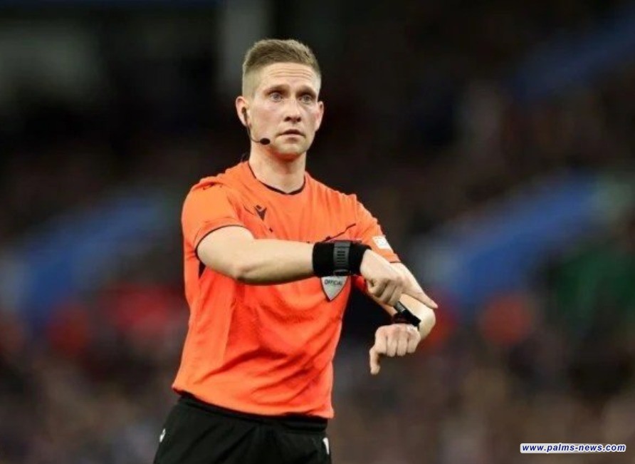 طاقم نرويجي لقيادة مباراة منتخبنا أمام الأردن في ربع نهائي كأس العرب